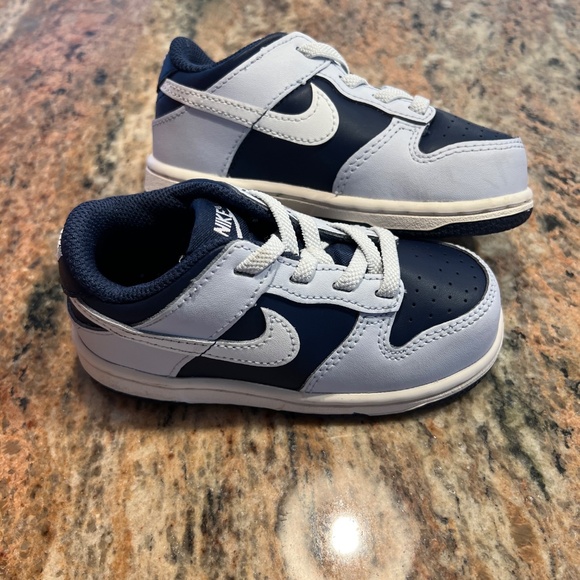 Toddler Nike Dunk Low Blue - Picture 4 of 7